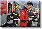 Bussoleno 23 Ottobre 2017 - l'incendio in Valle di Susa - Croce Rossa Italiana- Comitato Regionale del Piemonte