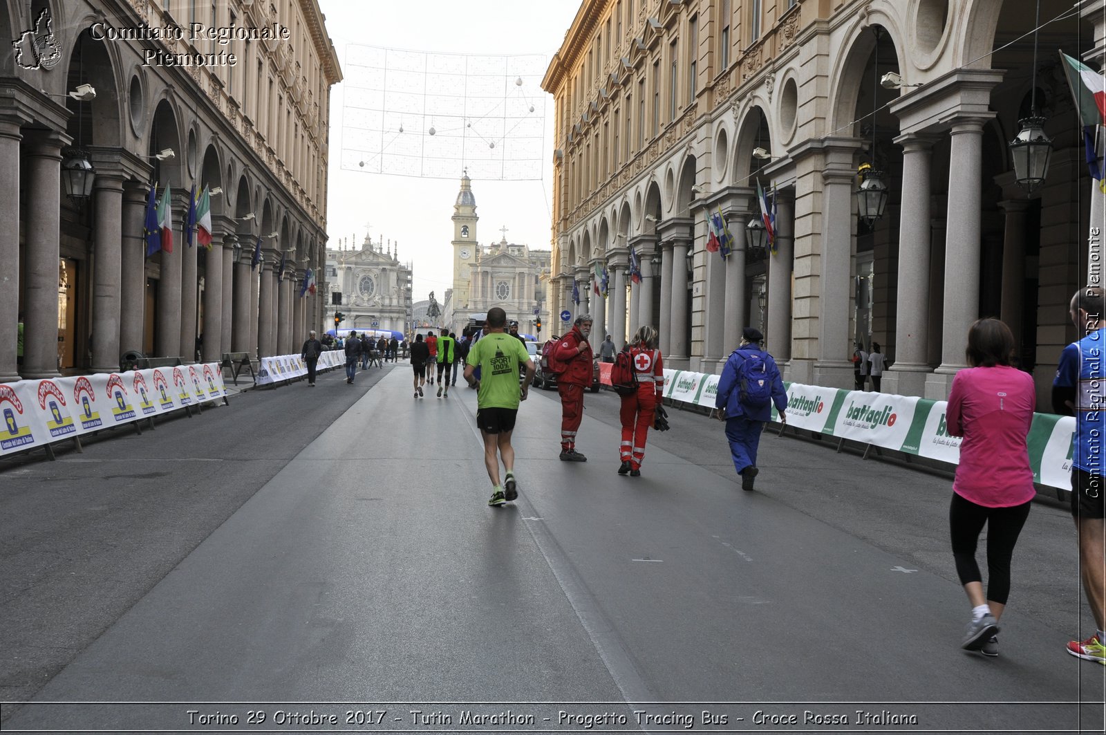 Torino 29 Ottobre 2017 - Turin Marathon - Progetto Tracing Bus - Croce Rossa Italiana- Comitato Regionale del Piemonte