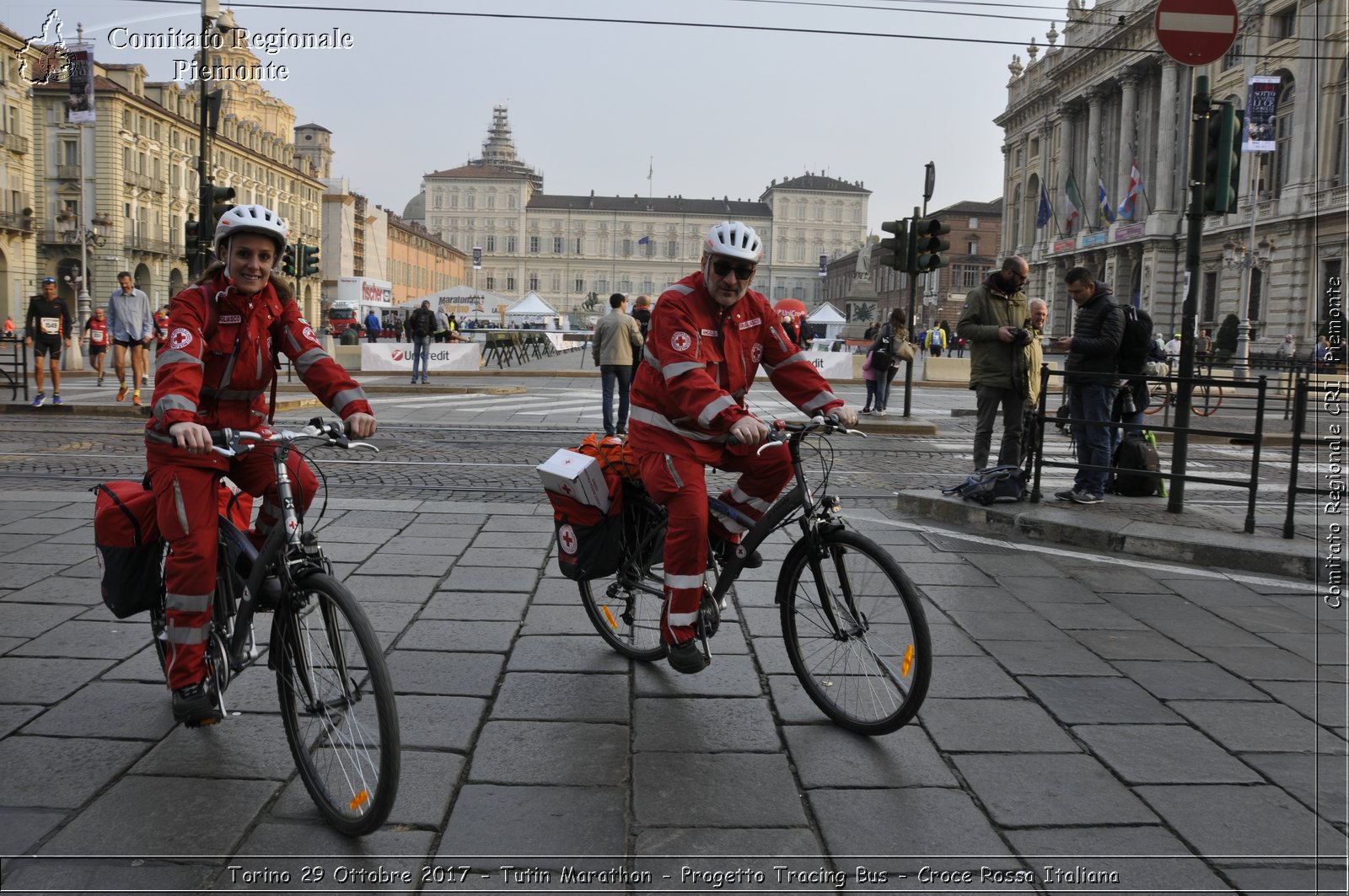 Torino 29 Ottobre 2017 - Turin Marathon - Progetto Tracing Bus - Croce Rossa Italiana- Comitato Regionale del Piemonte