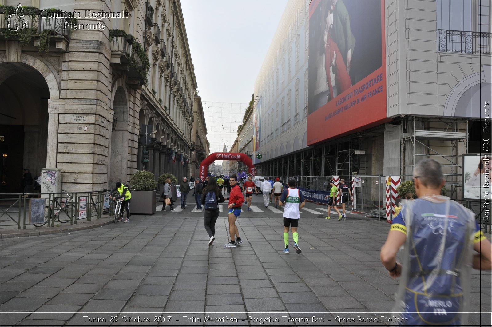 Torino 29 Ottobre 2017 - Turin Marathon - Progetto Tracing Bus - Croce Rossa Italiana- Comitato Regionale del Piemonte