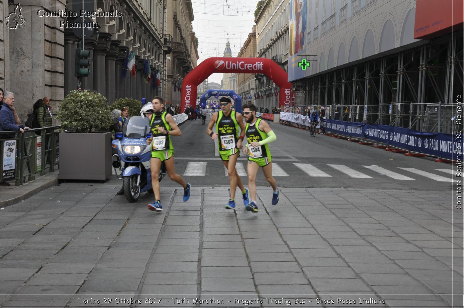 Torino 29 Ottobre 2017 - Turin Marathon - Progetto Tracing Bus - Croce Rossa Italiana- Comitato Regionale del Piemonte