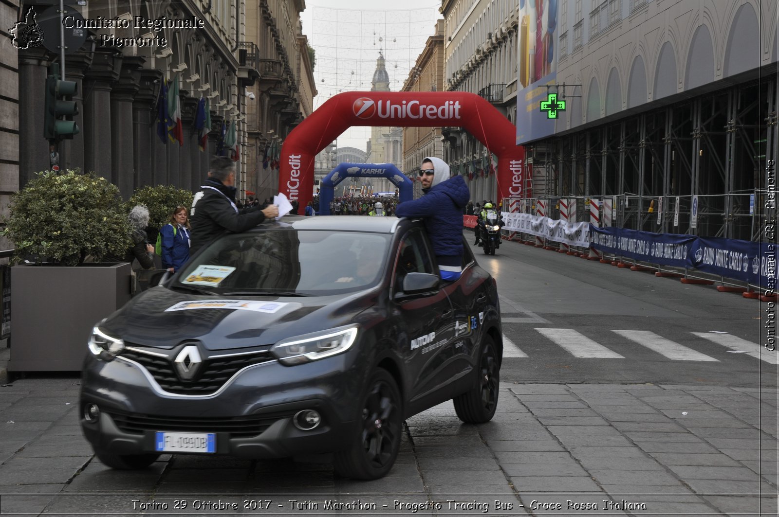 Torino 29 Ottobre 2017 - Turin Marathon - Progetto Tracing Bus - Croce Rossa Italiana- Comitato Regionale del Piemonte