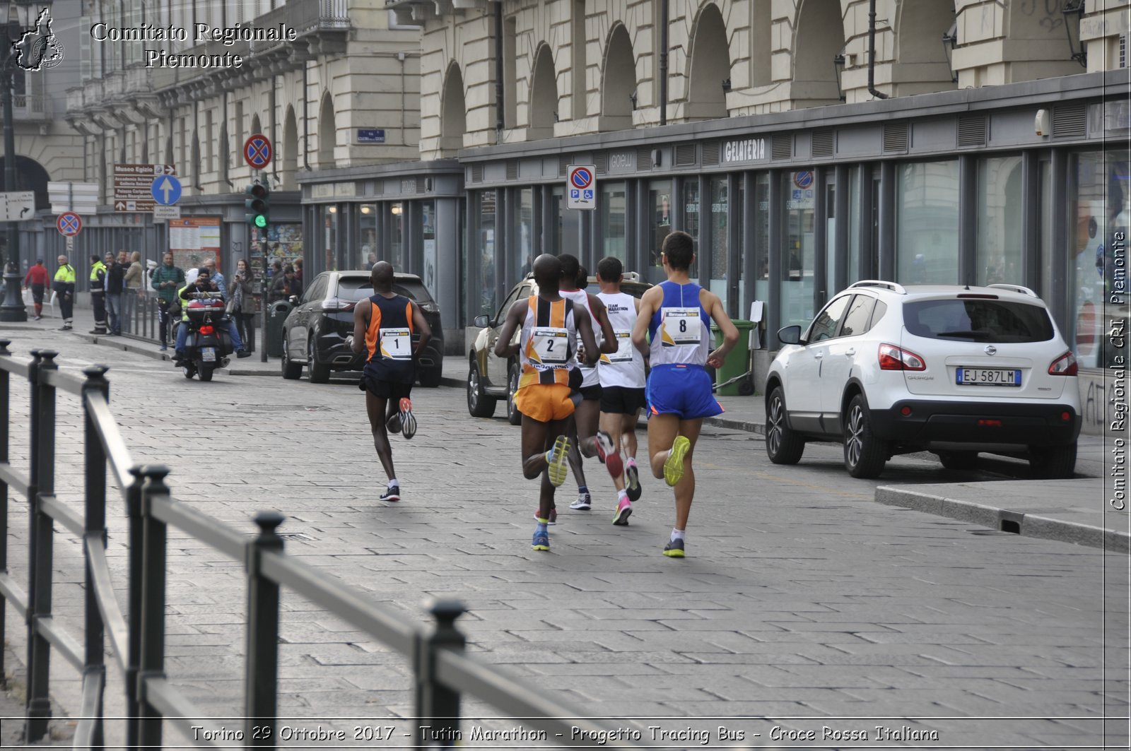 Torino 29 Ottobre 2017 - Turin Marathon - Progetto Tracing Bus - Croce Rossa Italiana- Comitato Regionale del Piemonte