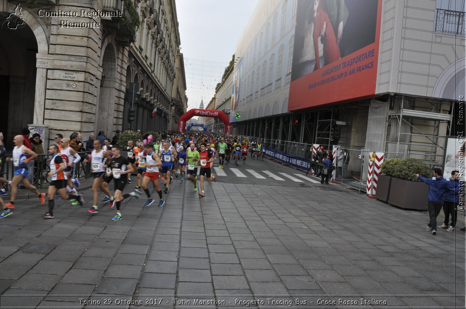 Torino 29 Ottobre 2017 - Turin Marathon - Progetto Tracing Bus - Croce Rossa Italiana- Comitato Regionale del Piemonte