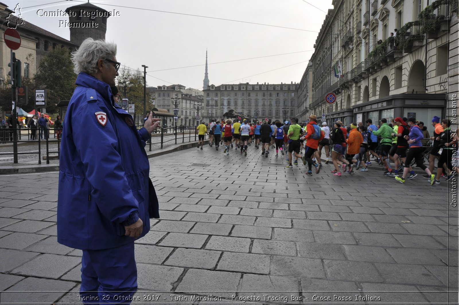 Torino 29 Ottobre 2017 - Turin Marathon - Progetto Tracing Bus - Croce Rossa Italiana- Comitato Regionale del Piemonte