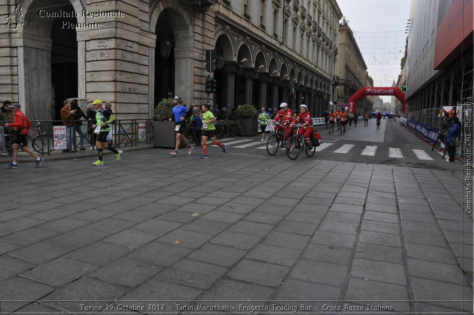 Torino 29 Ottobre 2017 - Turin Marathon - Progetto Tracing Bus - Croce Rossa Italiana- Comitato Regionale del Piemonte