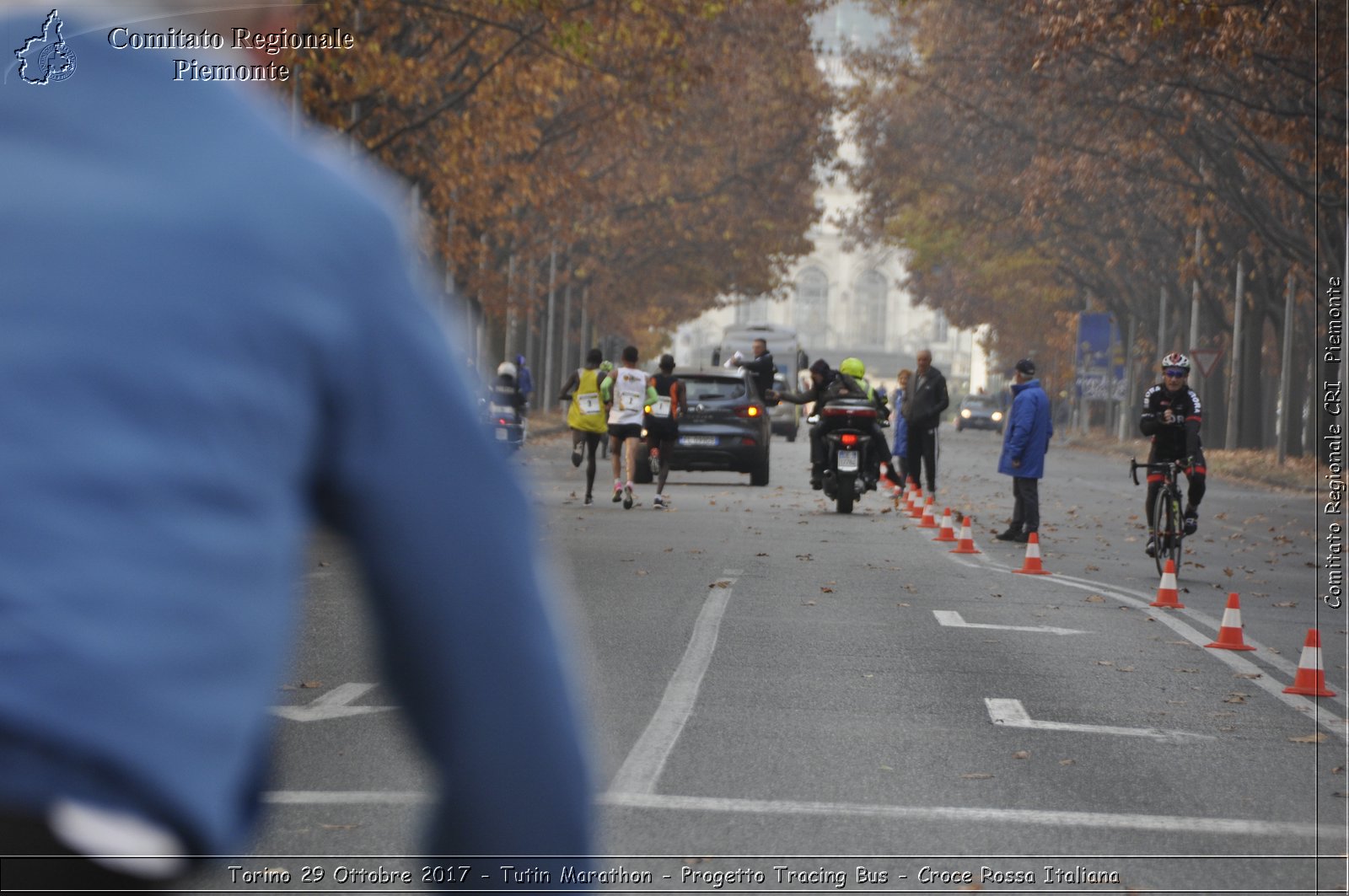 Torino 29 Ottobre 2017 - Turin Marathon - Progetto Tracing Bus - Croce Rossa Italiana- Comitato Regionale del Piemonte