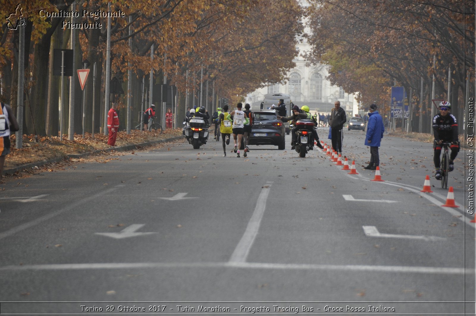 Torino 29 Ottobre 2017 - Turin Marathon - Progetto Tracing Bus - Croce Rossa Italiana- Comitato Regionale del Piemonte