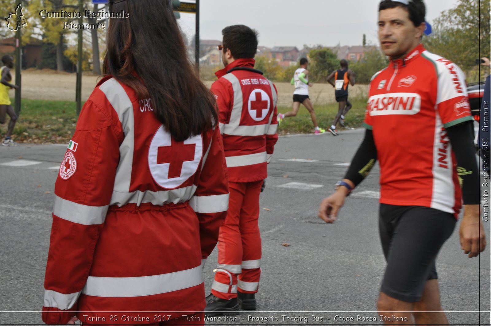 Torino 29 Ottobre 2017 - Turin Marathon - Progetto Tracing Bus - Croce Rossa Italiana- Comitato Regionale del Piemonte