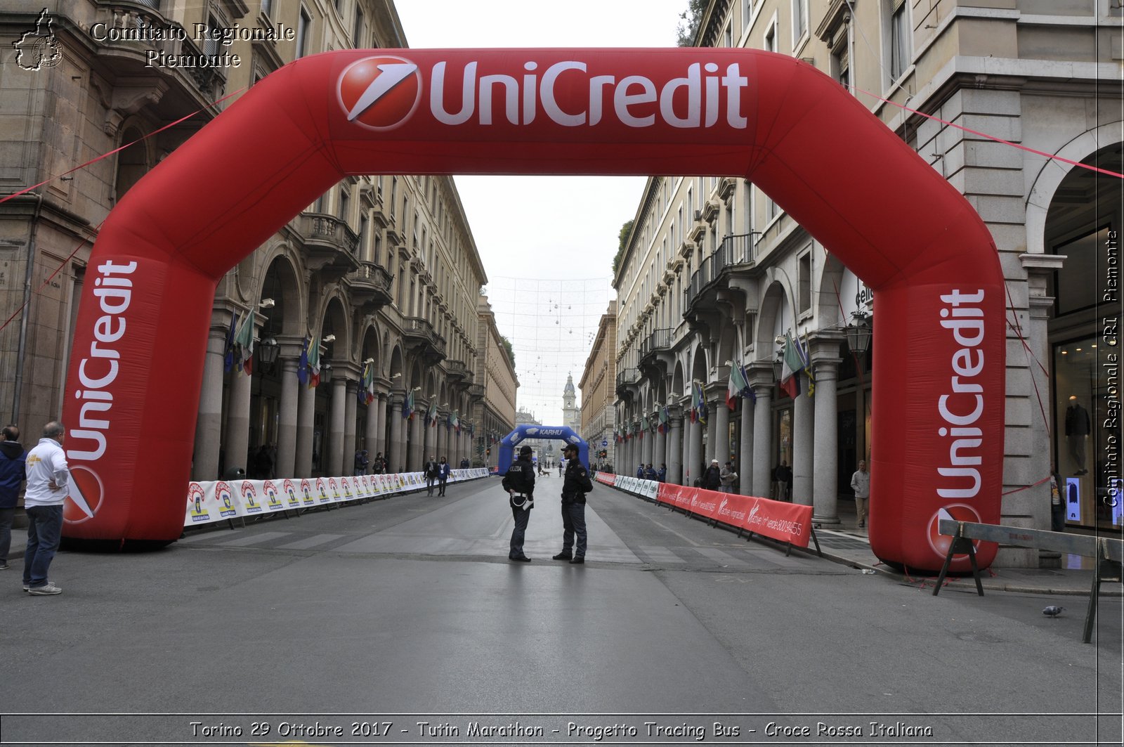 Torino 29 Ottobre 2017 - Turin Marathon - Progetto Tracing Bus - Croce Rossa Italiana- Comitato Regionale del Piemonte