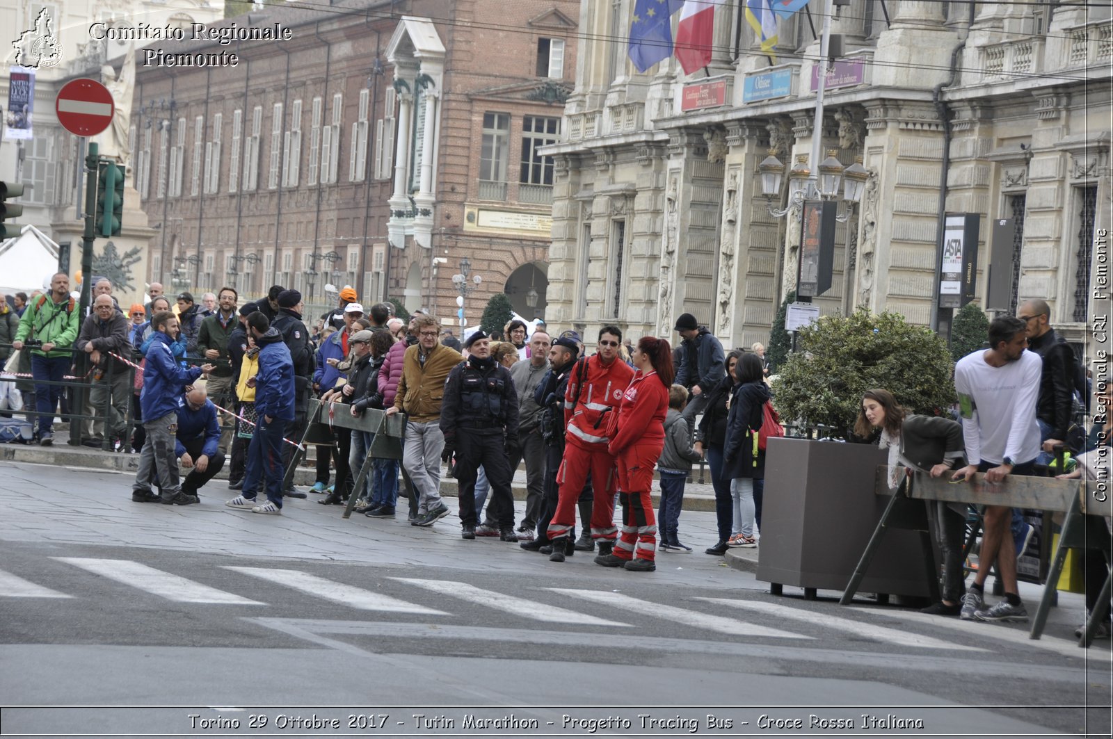 Torino 29 Ottobre 2017 - Turin Marathon - Progetto Tracing Bus - Croce Rossa Italiana- Comitato Regionale del Piemonte