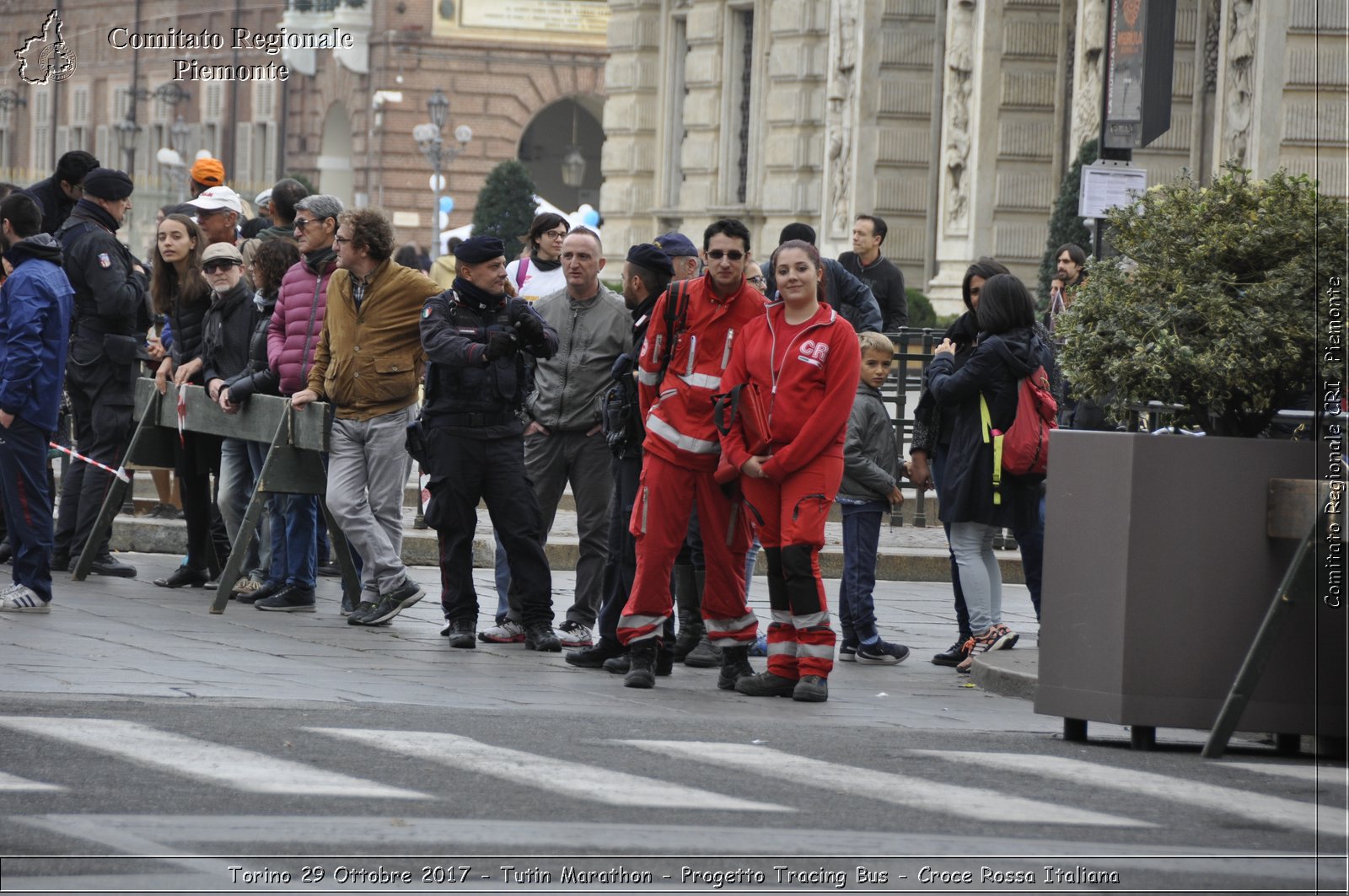 Torino 29 Ottobre 2017 - Turin Marathon - Progetto Tracing Bus - Croce Rossa Italiana- Comitato Regionale del Piemonte