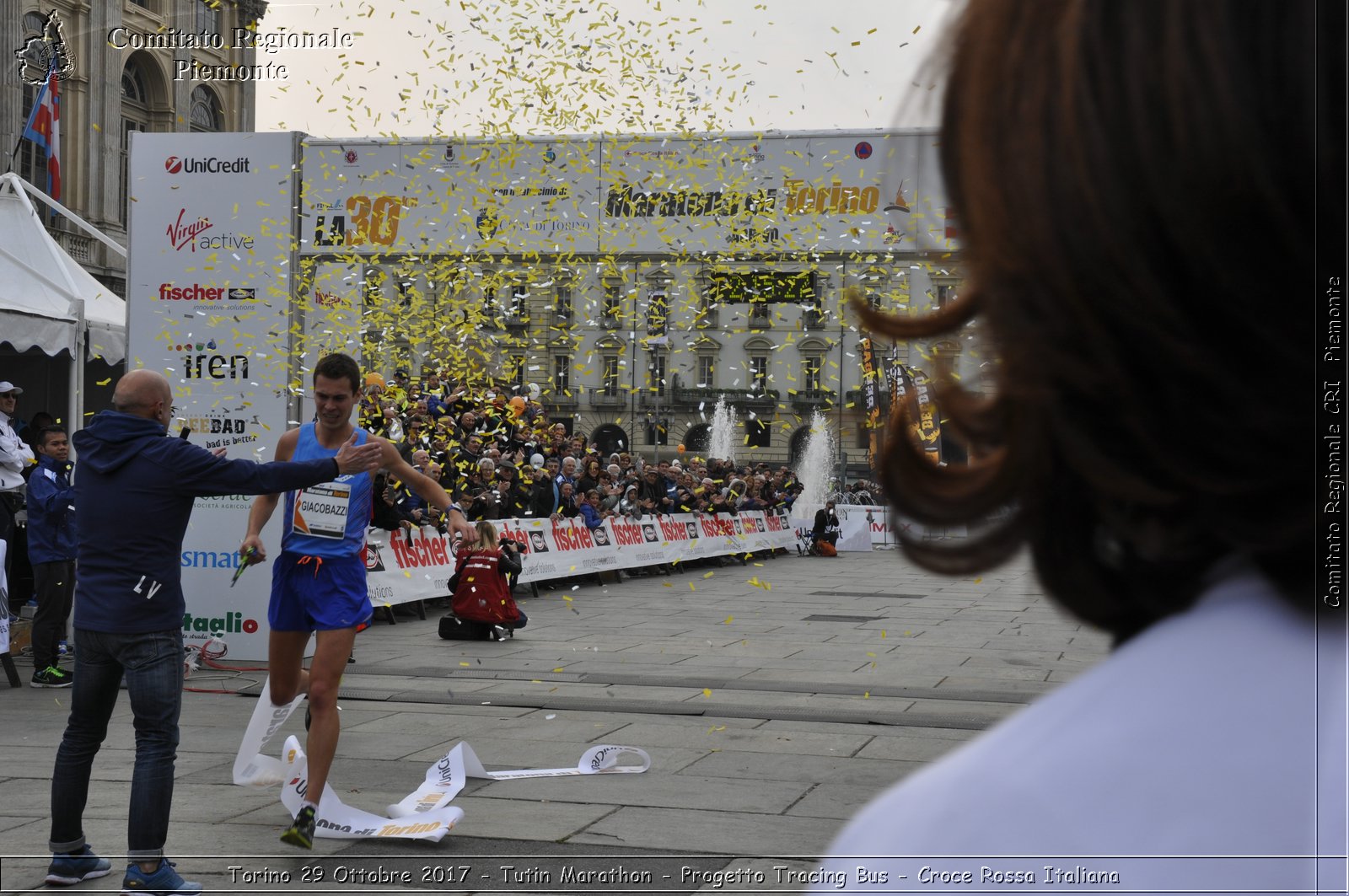 Torino 29 Ottobre 2017 - Turin Marathon - Progetto Tracing Bus - Croce Rossa Italiana- Comitato Regionale del Piemonte