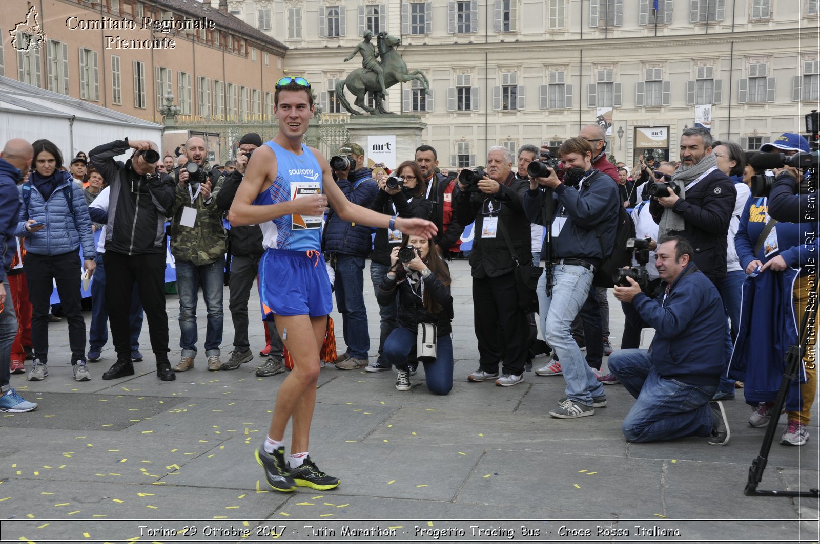 Torino 29 Ottobre 2017 - Turin Marathon - Progetto Tracing Bus - Croce Rossa Italiana- Comitato Regionale del Piemonte