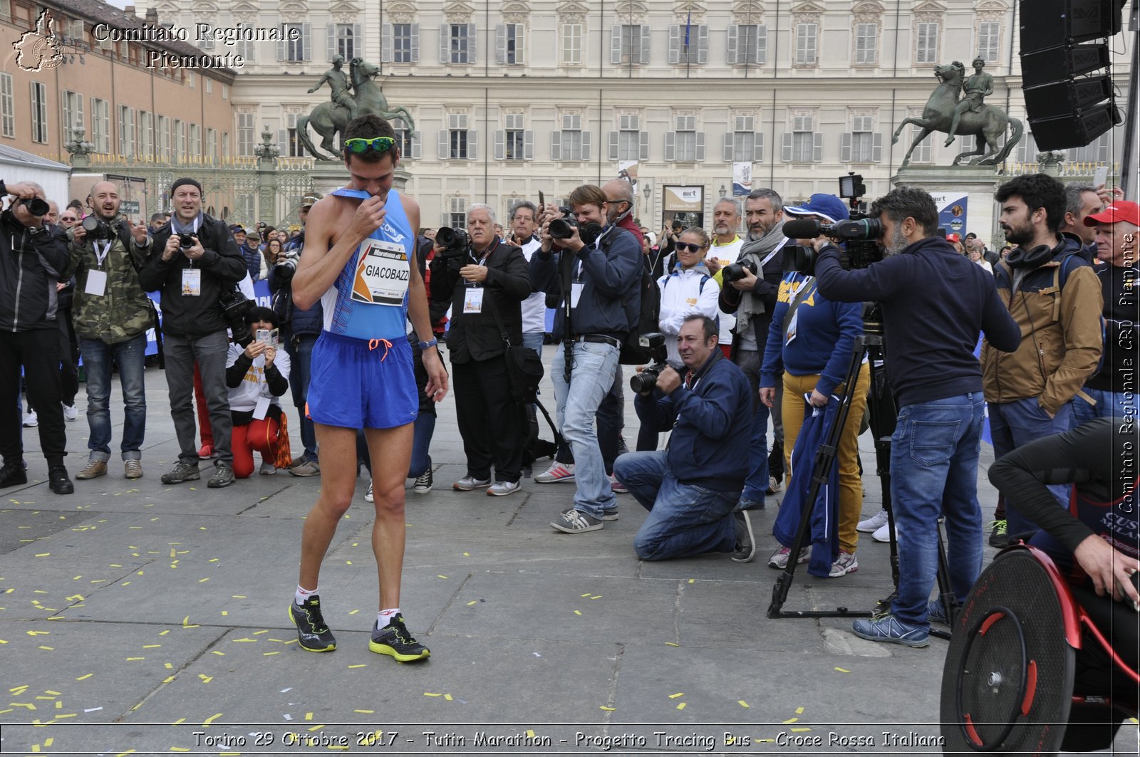 Torino 29 Ottobre 2017 - Turin Marathon - Progetto Tracing Bus - Croce Rossa Italiana- Comitato Regionale del Piemonte