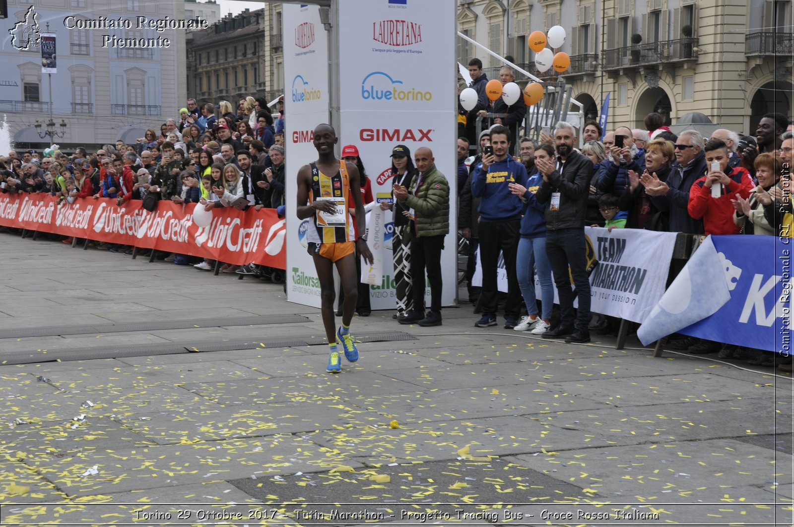 Torino 29 Ottobre 2017 - Turin Marathon - Progetto Tracing Bus - Croce Rossa Italiana- Comitato Regionale del Piemonte