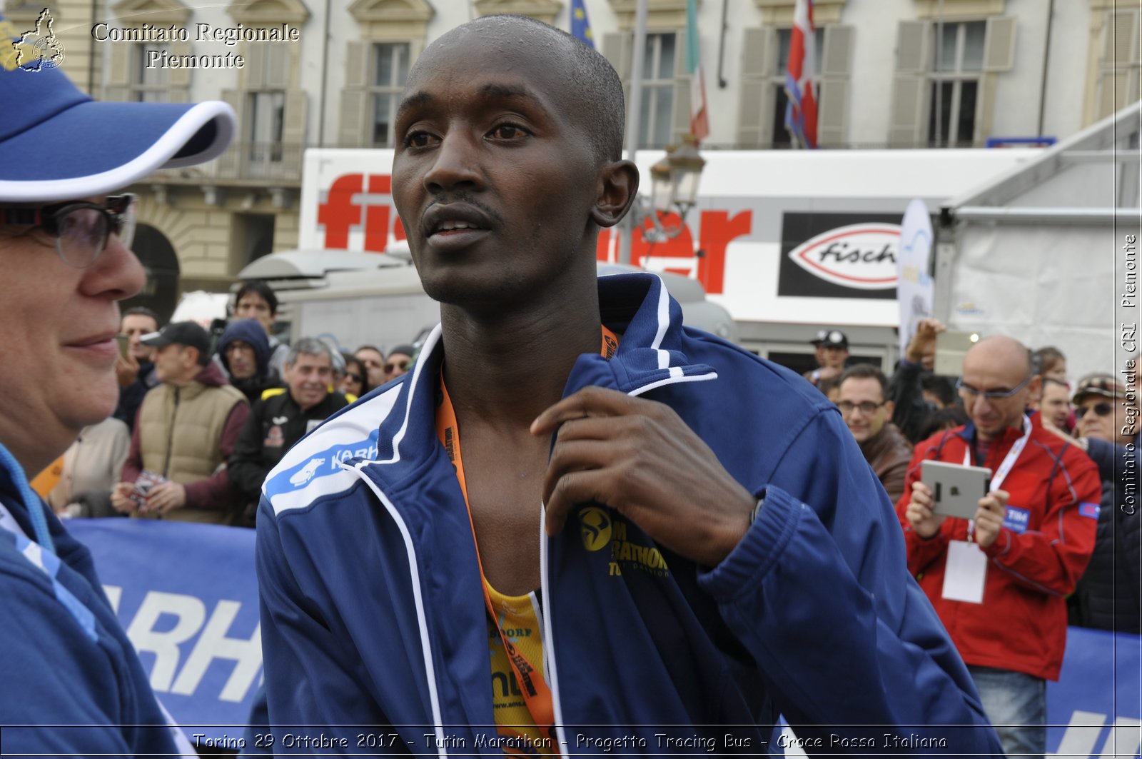 Torino 29 Ottobre 2017 - Turin Marathon - Progetto Tracing Bus - Croce Rossa Italiana- Comitato Regionale del Piemonte