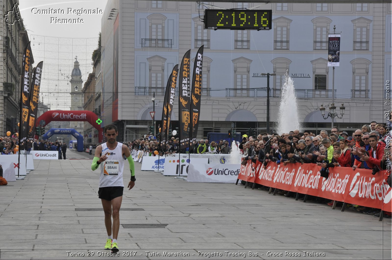 Torino 29 Ottobre 2017 - Turin Marathon - Progetto Tracing Bus - Croce Rossa Italiana- Comitato Regionale del Piemonte