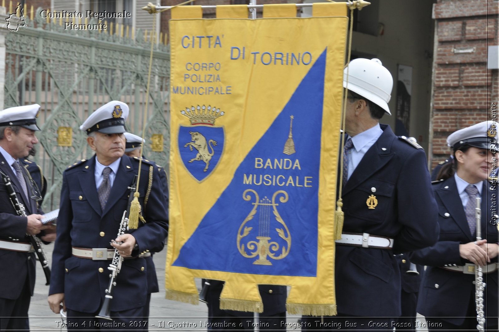 Torino 4 Novembre 2017 - Il Quattro Novembre a Torino - Progetto Tracing Bus - Croce Rossa Italiana- Comitato Regionale del Piemonte