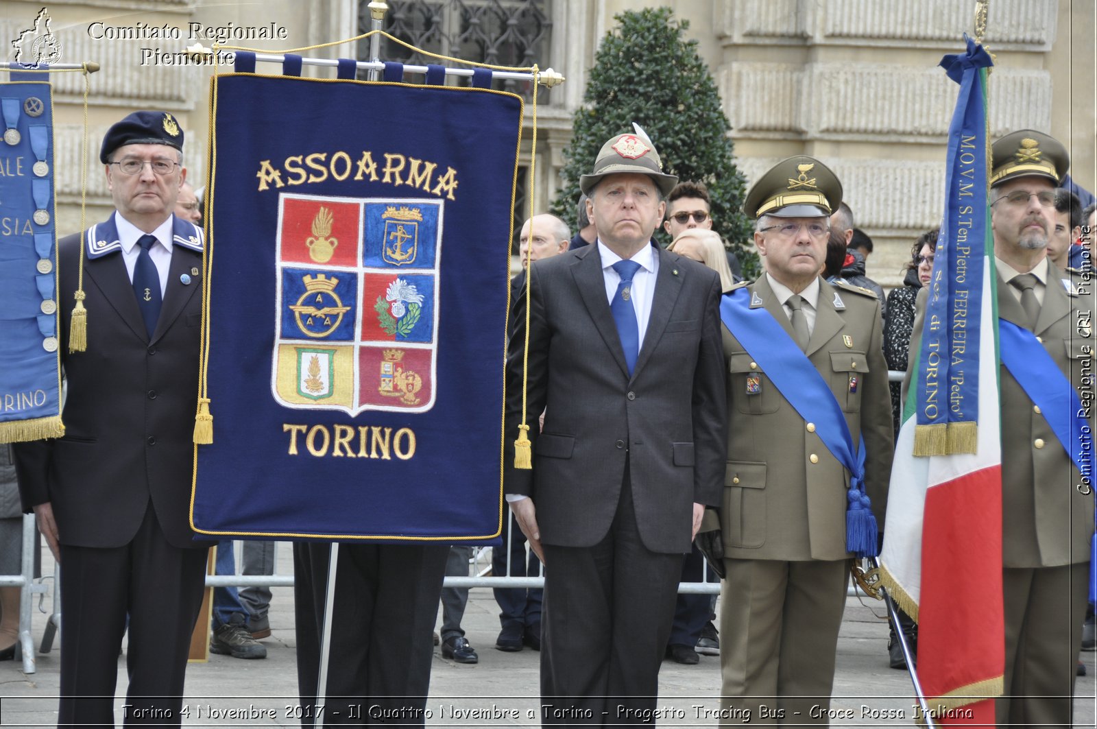 Torino 4 Novembre 2017 - Il Quattro Novembre a Torino - Progetto Tracing Bus - Croce Rossa Italiana- Comitato Regionale del Piemonte