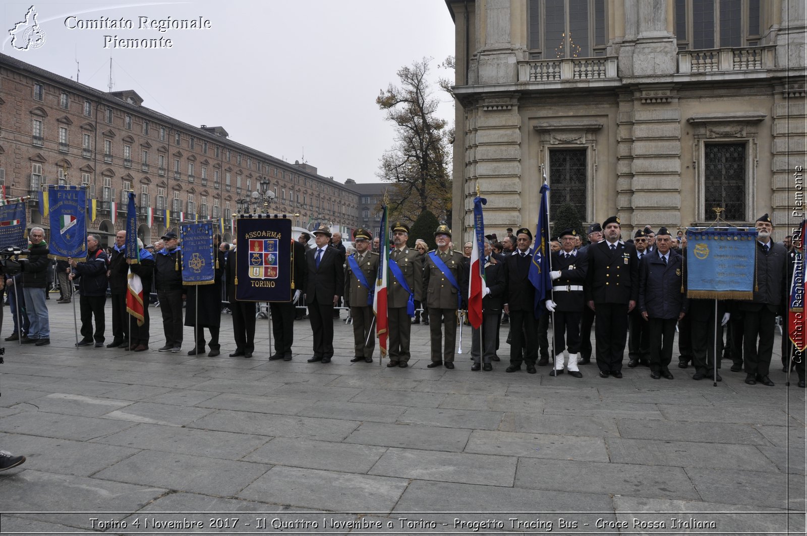 Torino 4 Novembre 2017 - Il Quattro Novembre a Torino - Progetto Tracing Bus - Croce Rossa Italiana- Comitato Regionale del Piemonte