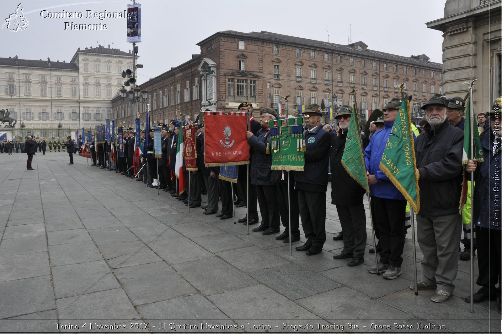 Torino 4 Novembre 2017 - Il Quattro Novembre a Torino - Progetto Tracing Bus - Croce Rossa Italiana- Comitato Regionale del Piemonte