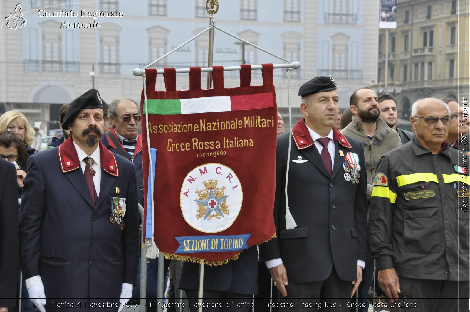 Torino 4 Novembre 2017 - Il Quattro Novembre a Torino - Progetto Tracing Bus - Croce Rossa Italiana- Comitato Regionale del Piemonte