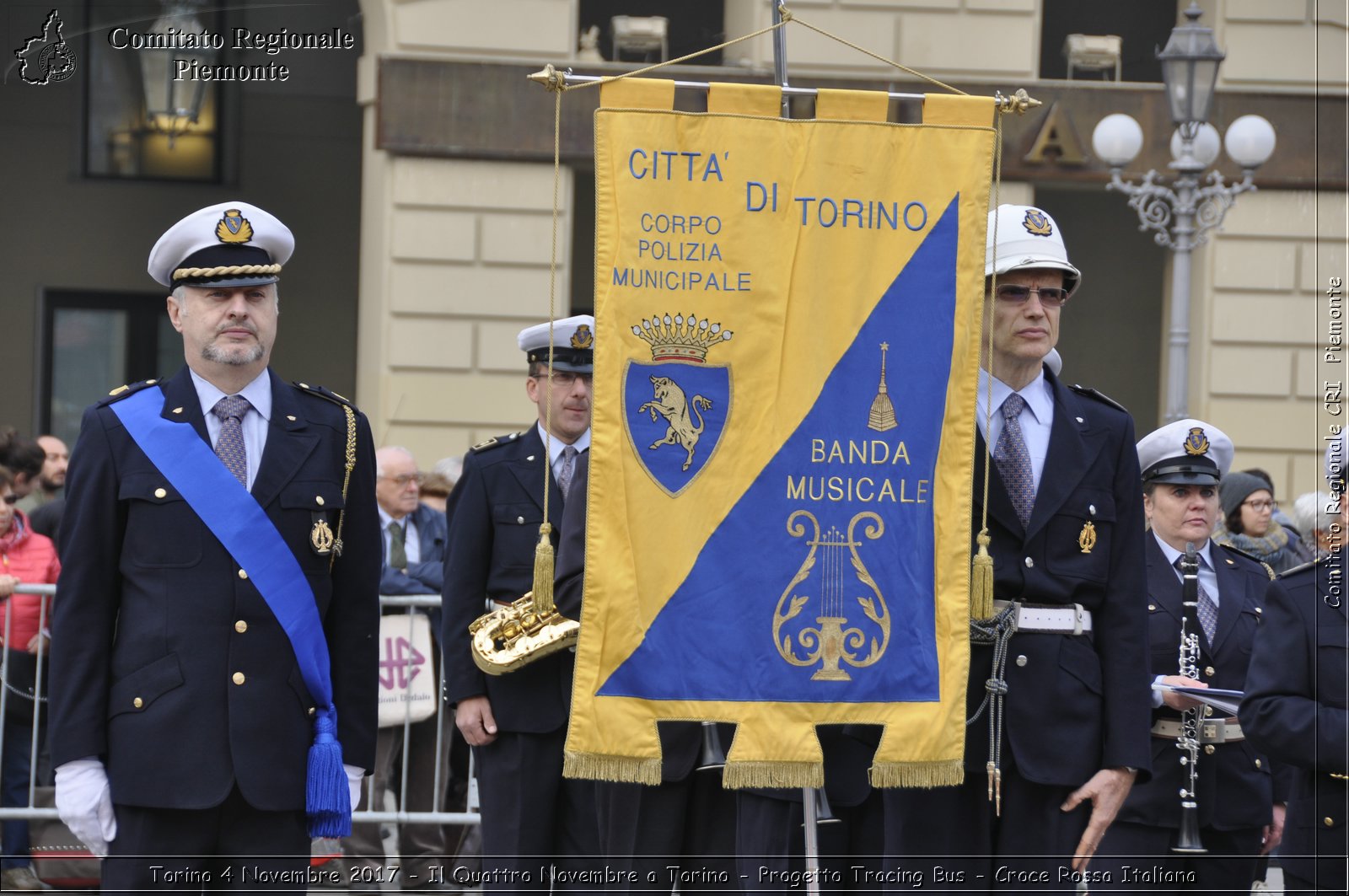 Torino 4 Novembre 2017 - Il Quattro Novembre a Torino - Progetto Tracing Bus - Croce Rossa Italiana- Comitato Regionale del Piemonte