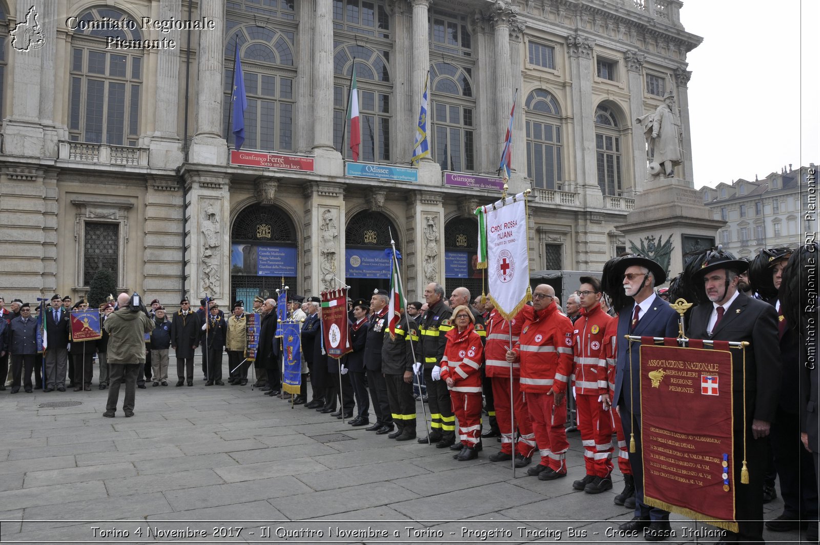 Torino 4 Novembre 2017 - Il Quattro Novembre a Torino - Progetto Tracing Bus - Croce Rossa Italiana- Comitato Regionale del Piemonte