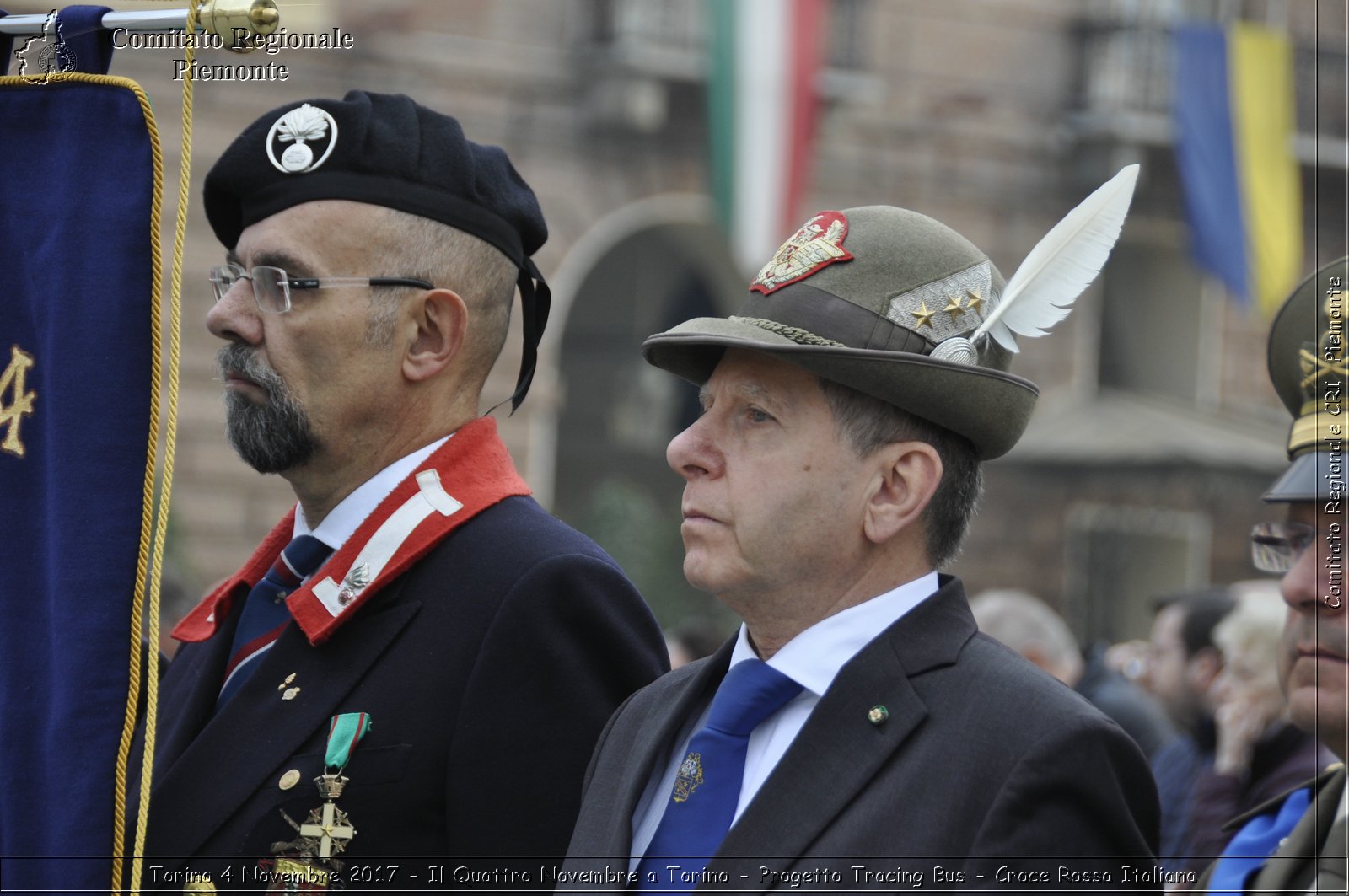 Torino 4 Novembre 2017 - Il Quattro Novembre a Torino - Progetto Tracing Bus - Croce Rossa Italiana- Comitato Regionale del Piemonte