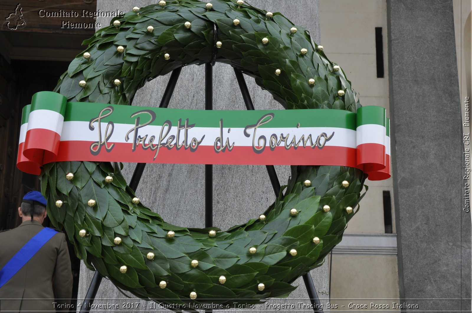 Torino 4 Novembre 2017 - Il Quattro Novembre a Torino - Progetto Tracing Bus - Croce Rossa Italiana- Comitato Regionale del Piemonte