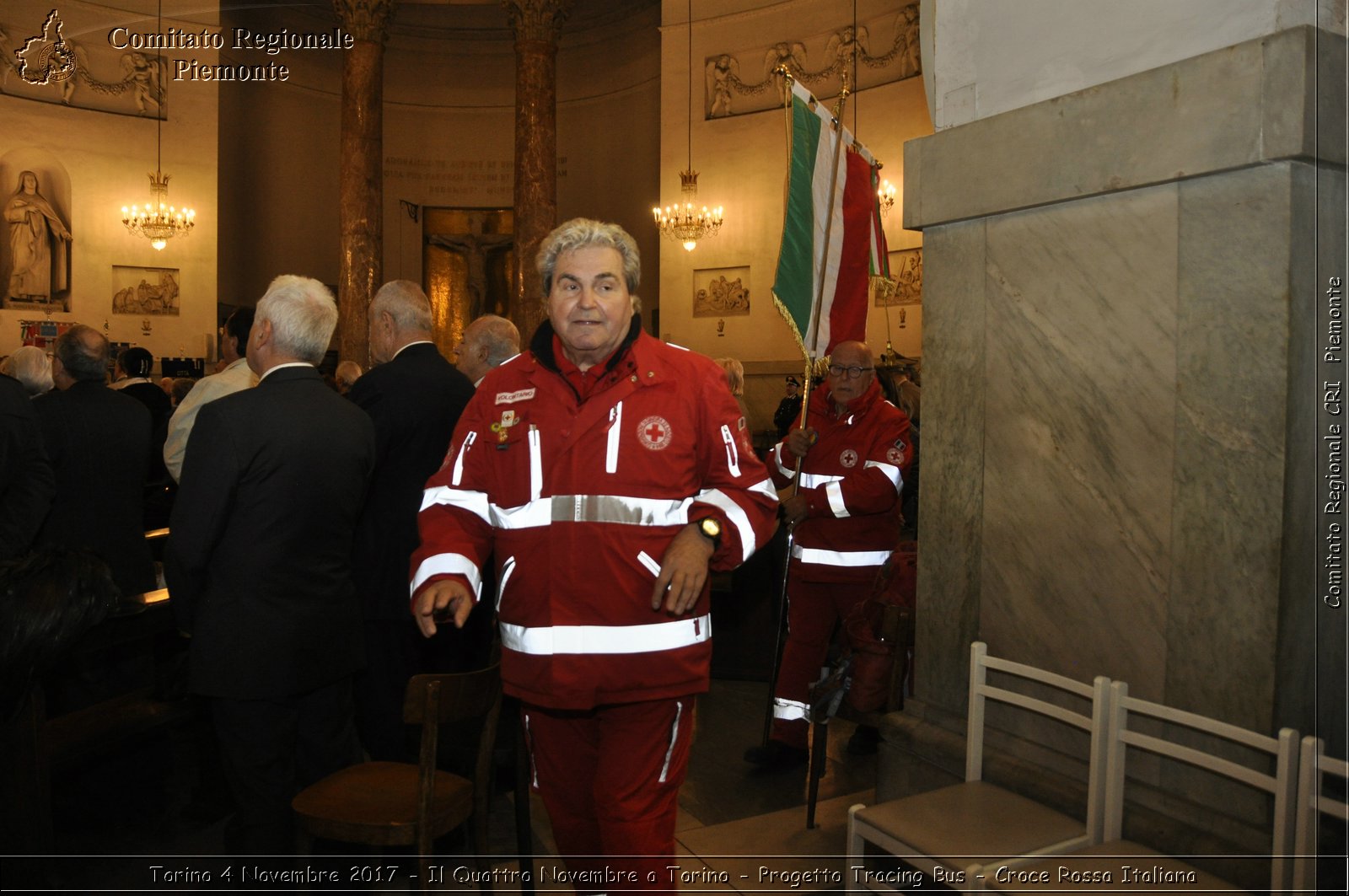 Torino 4 Novembre 2017 - Il Quattro Novembre a Torino - Progetto Tracing Bus - Croce Rossa Italiana- Comitato Regionale del Piemonte