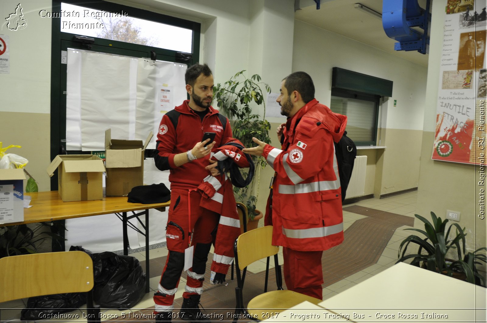 Castelniovo Don Bosco 5 Novembre 2017 - Meeting Piemonte 2017 - Progetto Tracing Bus - Croce Rossa Italiana- Comitato Regionale del Piemonte