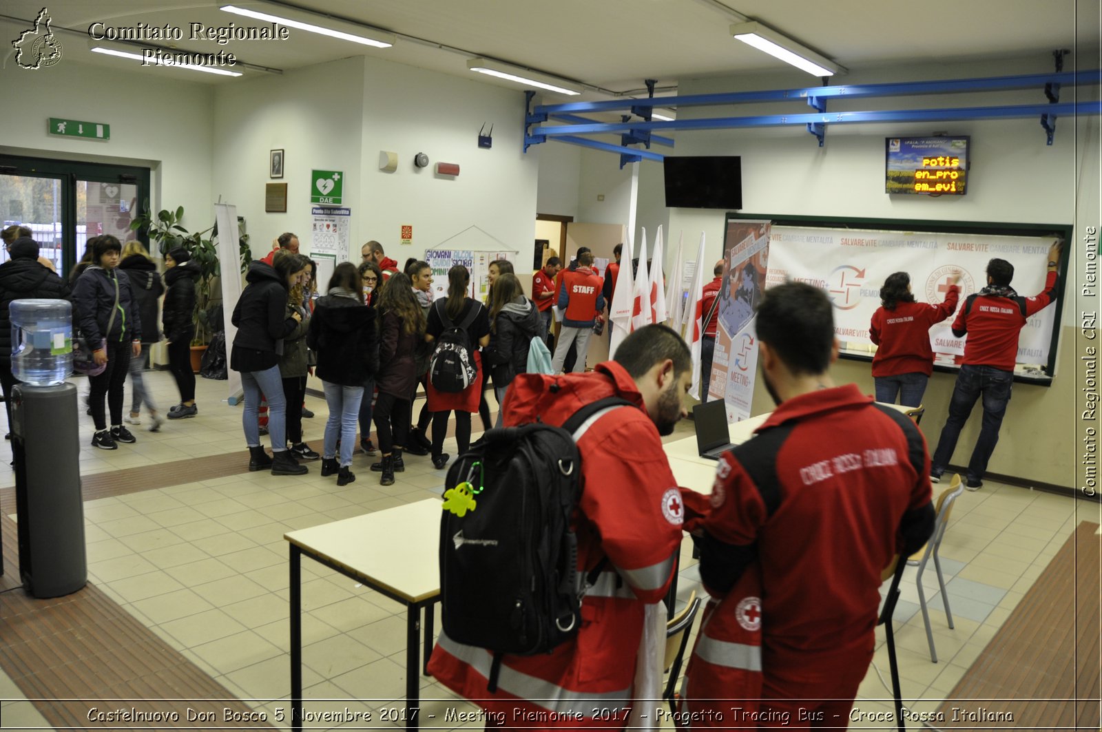 Castelniovo Don Bosco 5 Novembre 2017 - Meeting Piemonte 2017 - Progetto Tracing Bus - Croce Rossa Italiana- Comitato Regionale del Piemonte