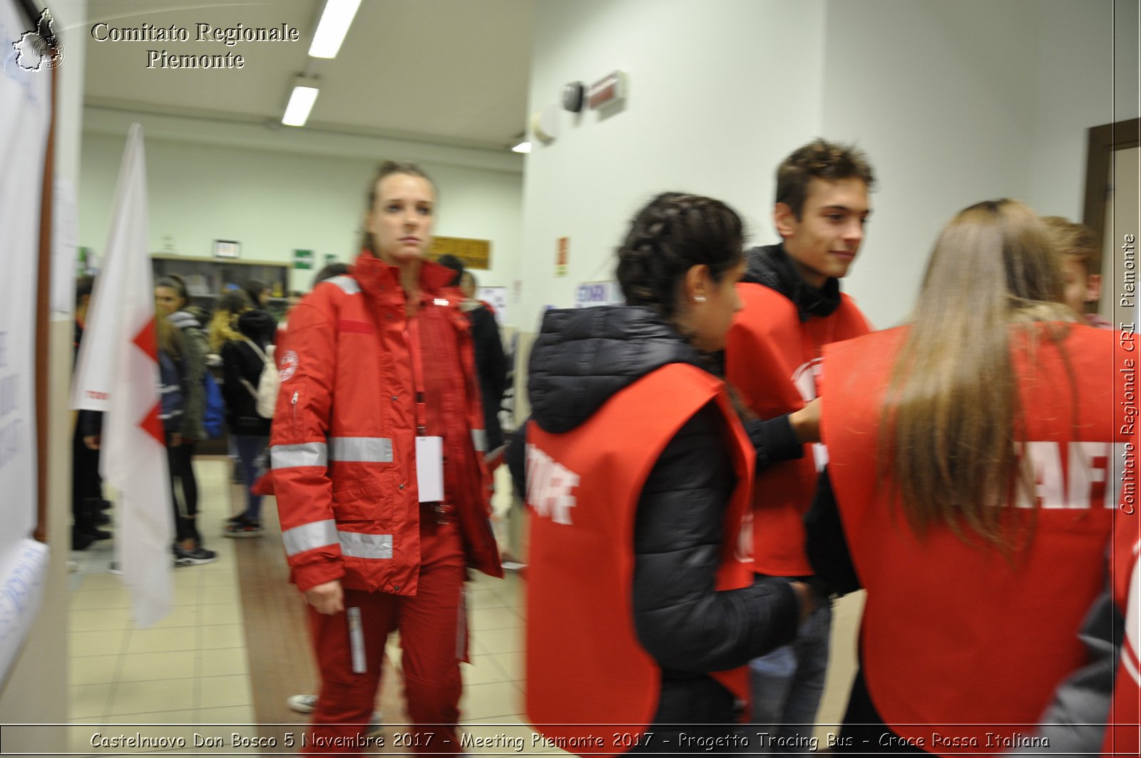 Castelniovo Don Bosco 5 Novembre 2017 - Meeting Piemonte 2017 - Progetto Tracing Bus - Croce Rossa Italiana- Comitato Regionale del Piemonte