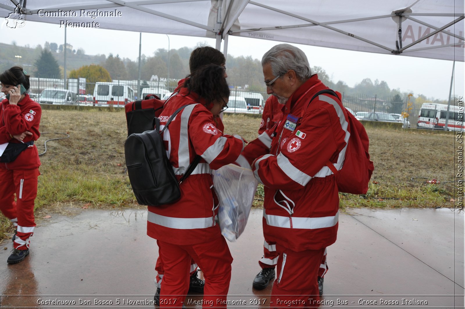 Castelniovo Don Bosco 5 Novembre 2017 - Meeting Piemonte 2017 - Progetto Tracing Bus - Croce Rossa Italiana- Comitato Regionale del Piemonte