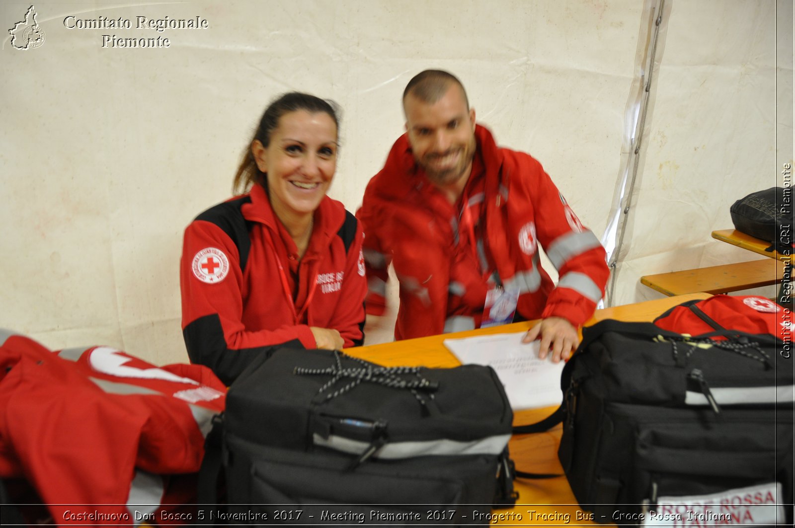 Castelniovo Don Bosco 5 Novembre 2017 - Meeting Piemonte 2017 - Progetto Tracing Bus - Croce Rossa Italiana- Comitato Regionale del Piemonte