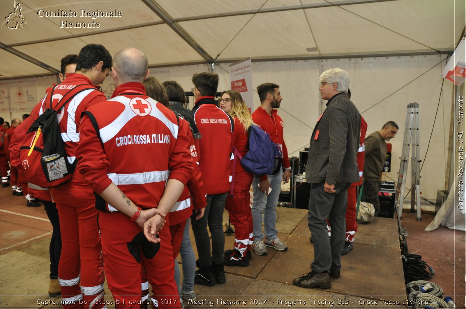 Castelniovo Don Bosco 5 Novembre 2017 - Meeting Piemonte 2017 - Progetto Tracing Bus - Croce Rossa Italiana- Comitato Regionale del Piemonte