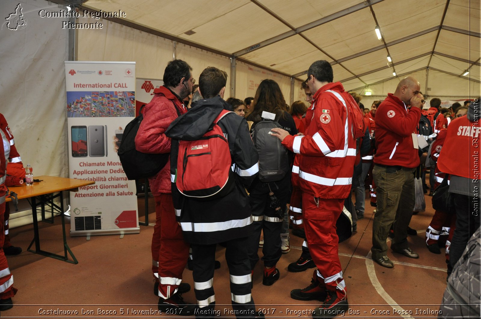 Castelniovo Don Bosco 5 Novembre 2017 - Meeting Piemonte 2017 - Progetto Tracing Bus - Croce Rossa Italiana- Comitato Regionale del Piemonte