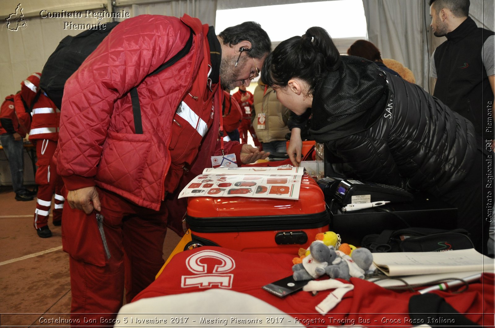 Castelniovo Don Bosco 5 Novembre 2017 - Meeting Piemonte 2017 - Progetto Tracing Bus - Croce Rossa Italiana- Comitato Regionale del Piemonte