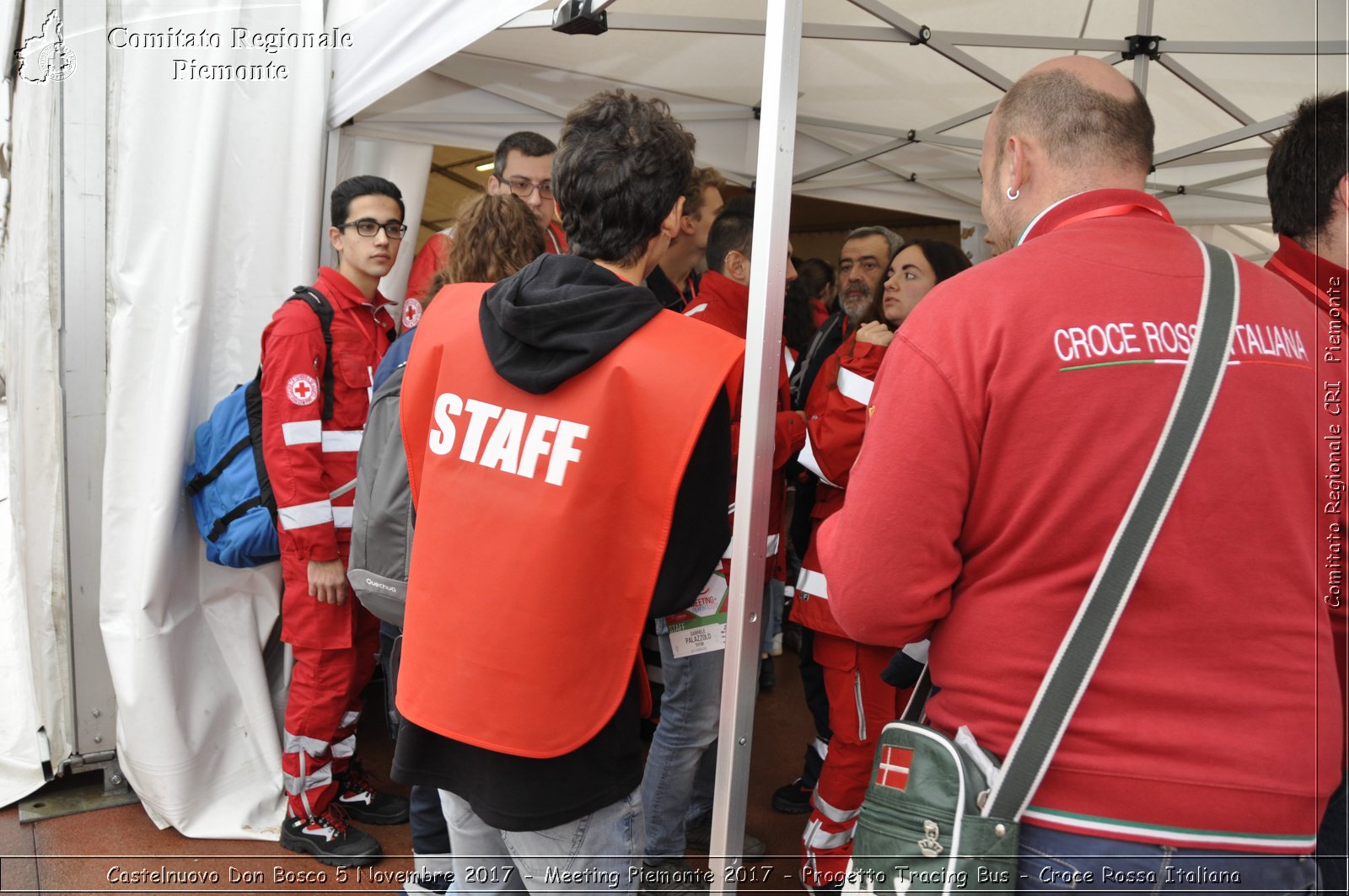 Castelniovo Don Bosco 5 Novembre 2017 - Meeting Piemonte 2017 - Progetto Tracing Bus - Croce Rossa Italiana- Comitato Regionale del Piemonte