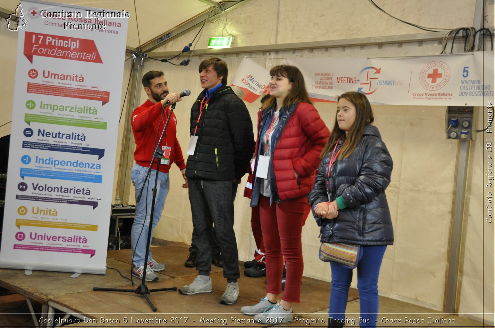 Castelniovo Don Bosco 5 Novembre 2017 - Meeting Piemonte 2017 - Progetto Tracing Bus - Croce Rossa Italiana- Comitato Regionale del Piemonte