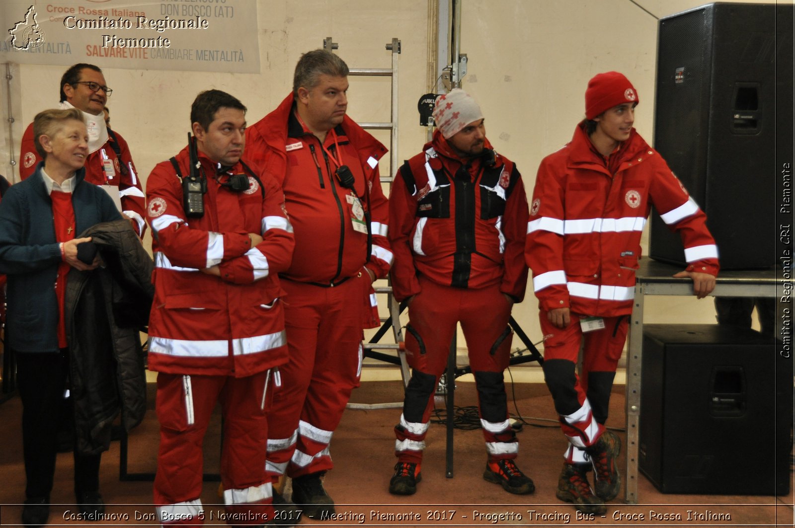 Castelniovo Don Bosco 5 Novembre 2017 - Meeting Piemonte 2017 - Progetto Tracing Bus - Croce Rossa Italiana- Comitato Regionale del Piemonte