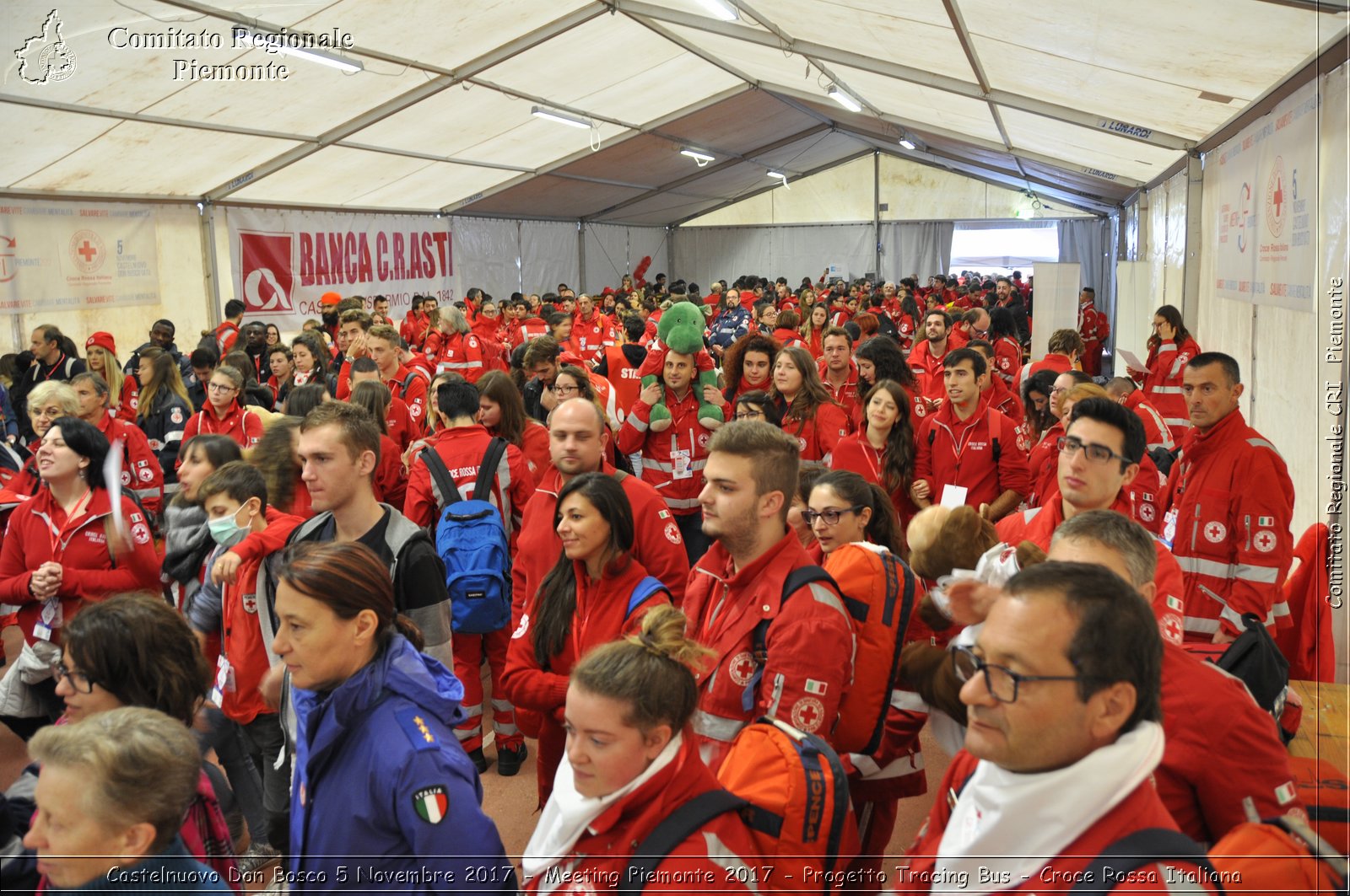 Castelniovo Don Bosco 5 Novembre 2017 - Meeting Piemonte 2017 - Progetto Tracing Bus - Croce Rossa Italiana- Comitato Regionale del Piemonte