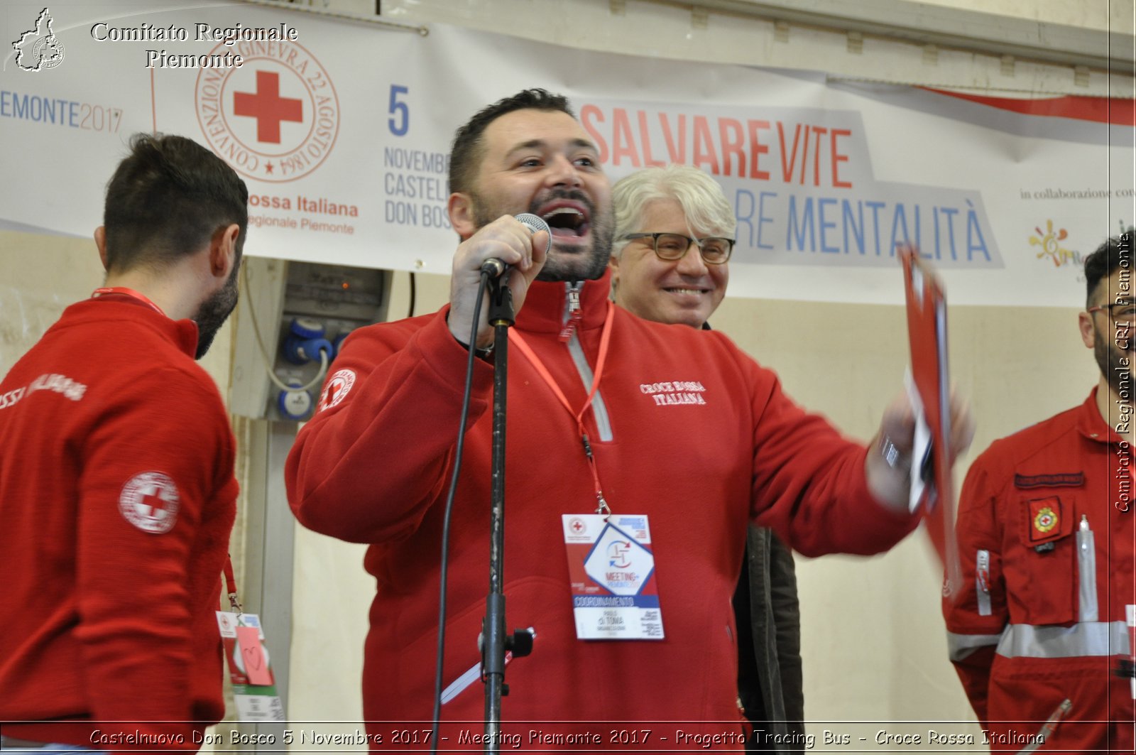 Castelniovo Don Bosco 5 Novembre 2017 - Meeting Piemonte 2017 - Progetto Tracing Bus - Croce Rossa Italiana- Comitato Regionale del Piemonte