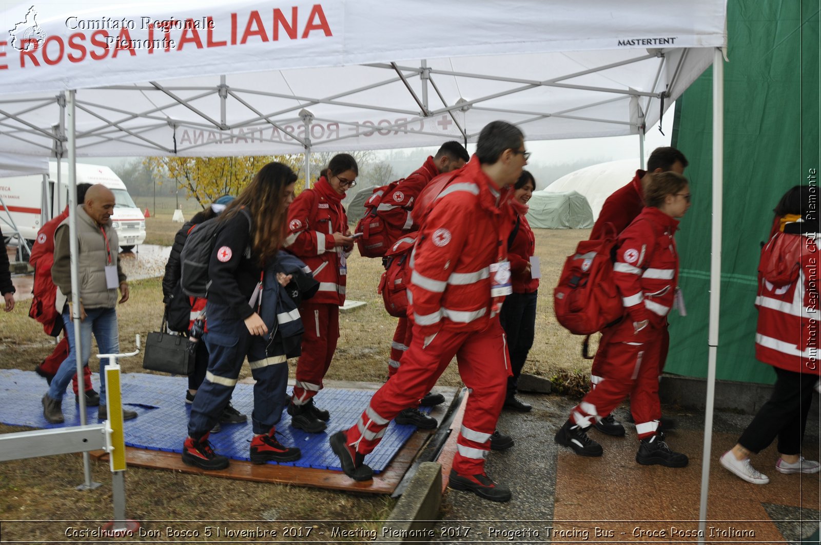 Castelniovo Don Bosco 5 Novembre 2017 - Meeting Piemonte 2017 - Progetto Tracing Bus - Croce Rossa Italiana- Comitato Regionale del Piemonte