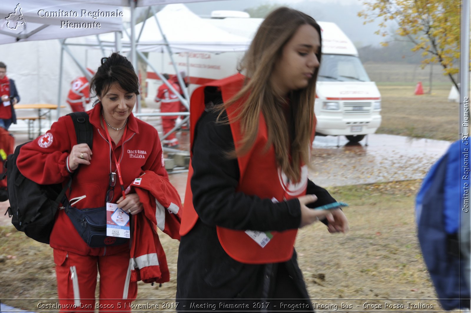 Castelniovo Don Bosco 5 Novembre 2017 - Meeting Piemonte 2017 - Progetto Tracing Bus - Croce Rossa Italiana- Comitato Regionale del Piemonte