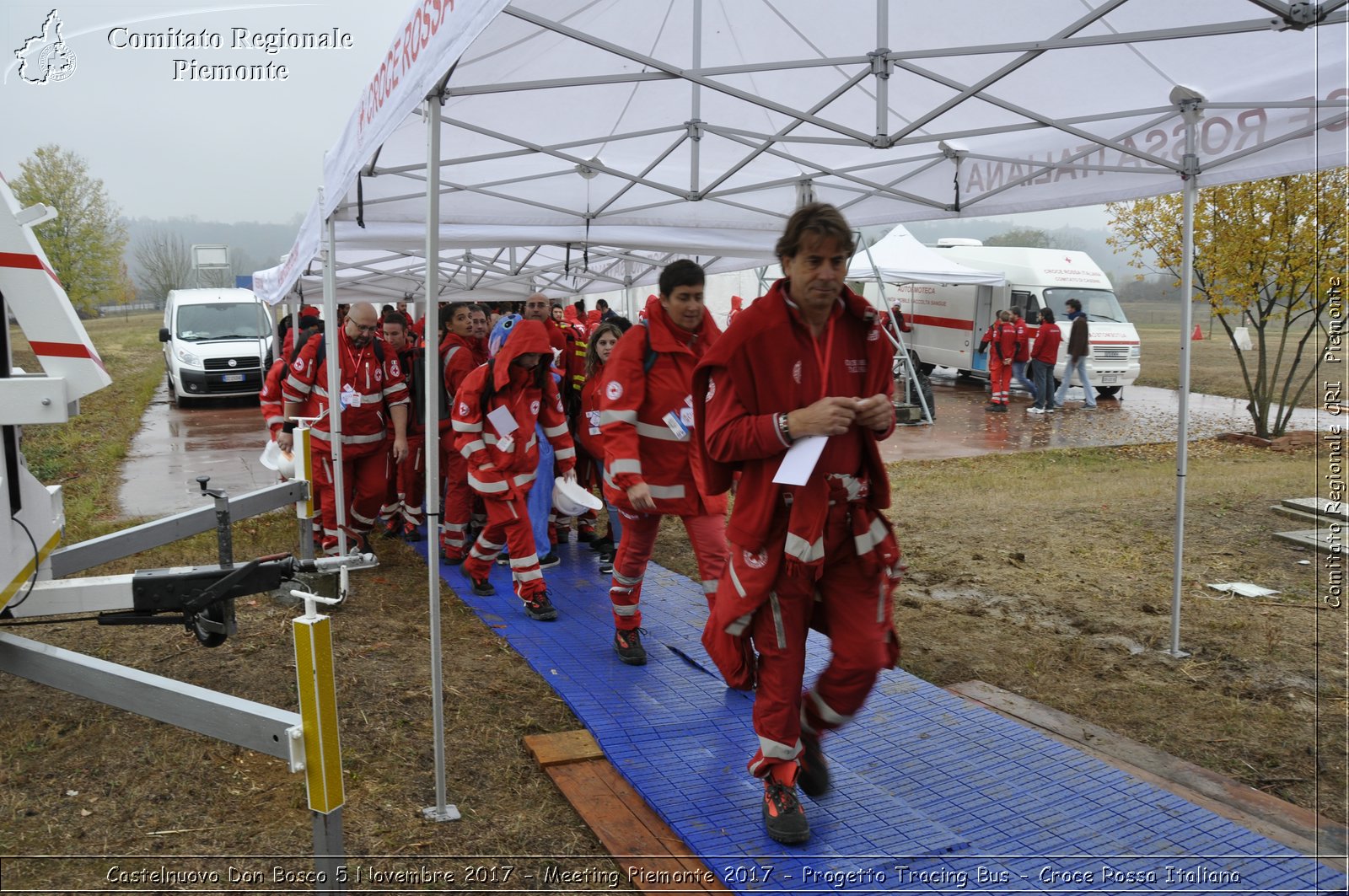 Castelniovo Don Bosco 5 Novembre 2017 - Meeting Piemonte 2017 - Progetto Tracing Bus - Croce Rossa Italiana- Comitato Regionale del Piemonte