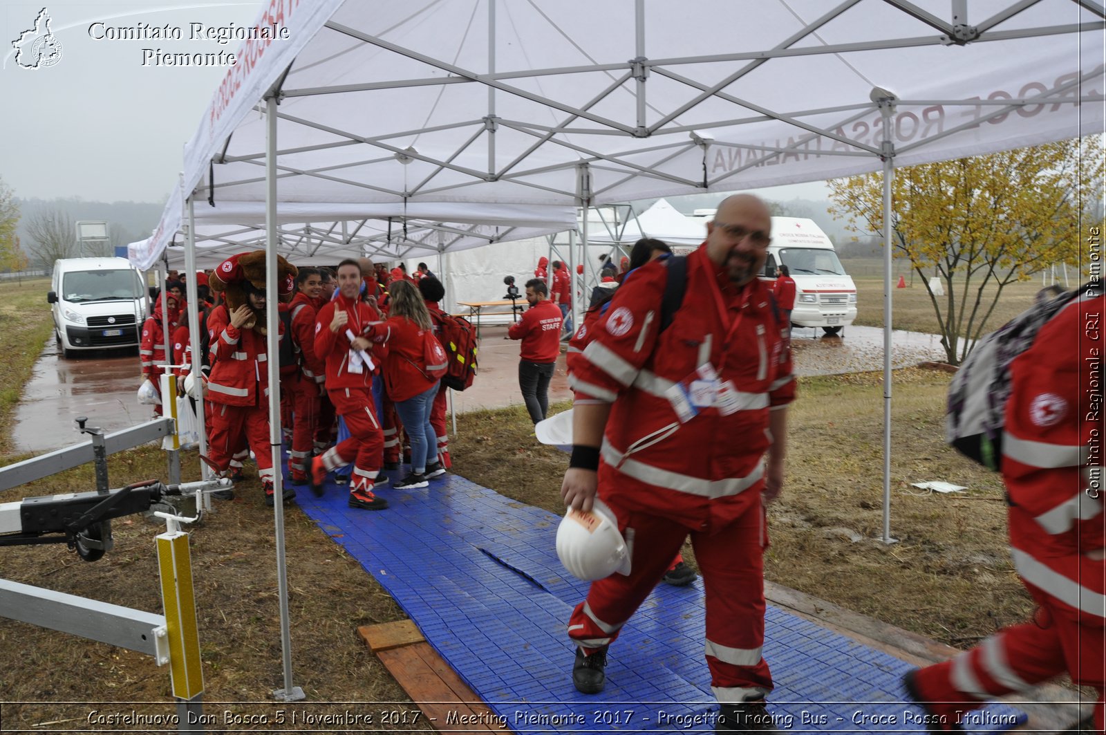 Castelniovo Don Bosco 5 Novembre 2017 - Meeting Piemonte 2017 - Progetto Tracing Bus - Croce Rossa Italiana- Comitato Regionale del Piemonte