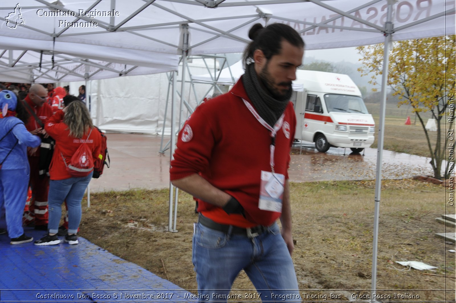 Castelniovo Don Bosco 5 Novembre 2017 - Meeting Piemonte 2017 - Progetto Tracing Bus - Croce Rossa Italiana- Comitato Regionale del Piemonte